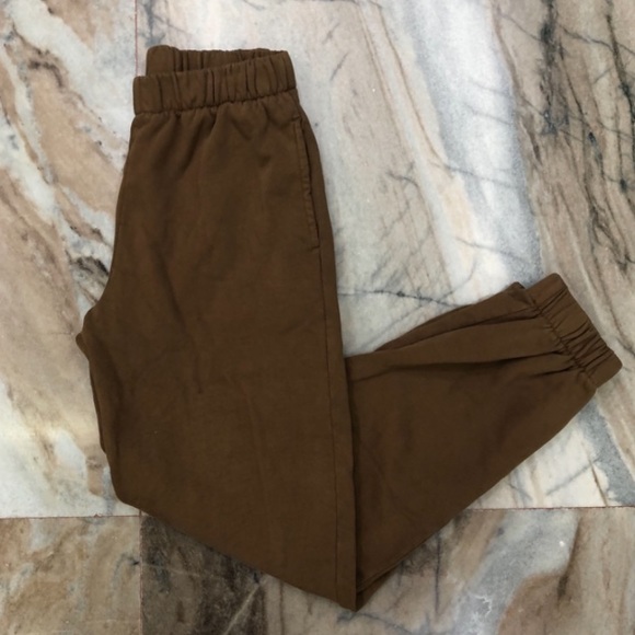 John Galt Brown Rosa Sweatpants - Picture 2 of 2